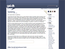 Tablet Screenshot of gal.dk